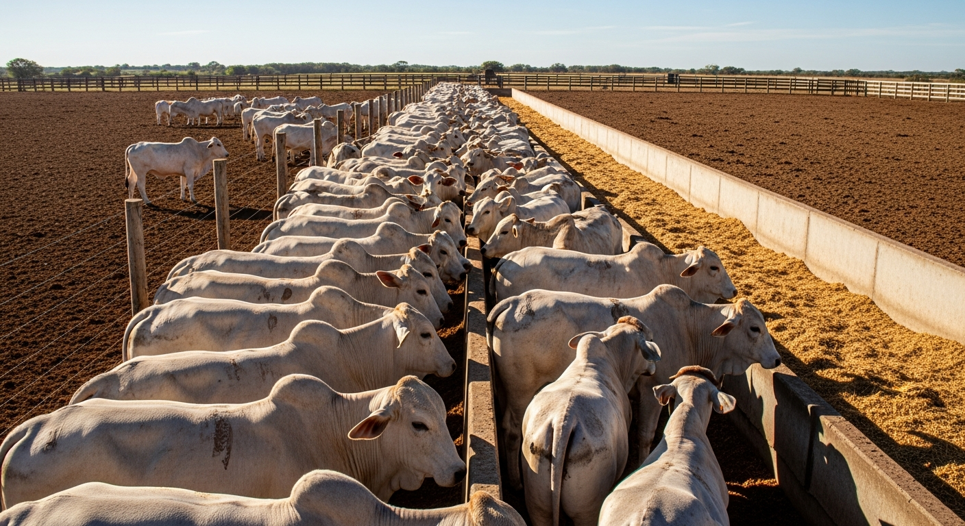 Brazil Cattle Prices Cool as Confinement Supply Arrives