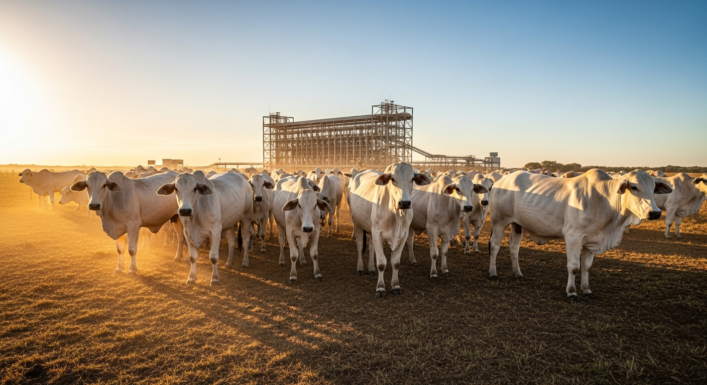 Restricted Cattle Supply Pushes Boi Gordo Prices to R$350/Arroba, Squeezing Meatpacker Margins