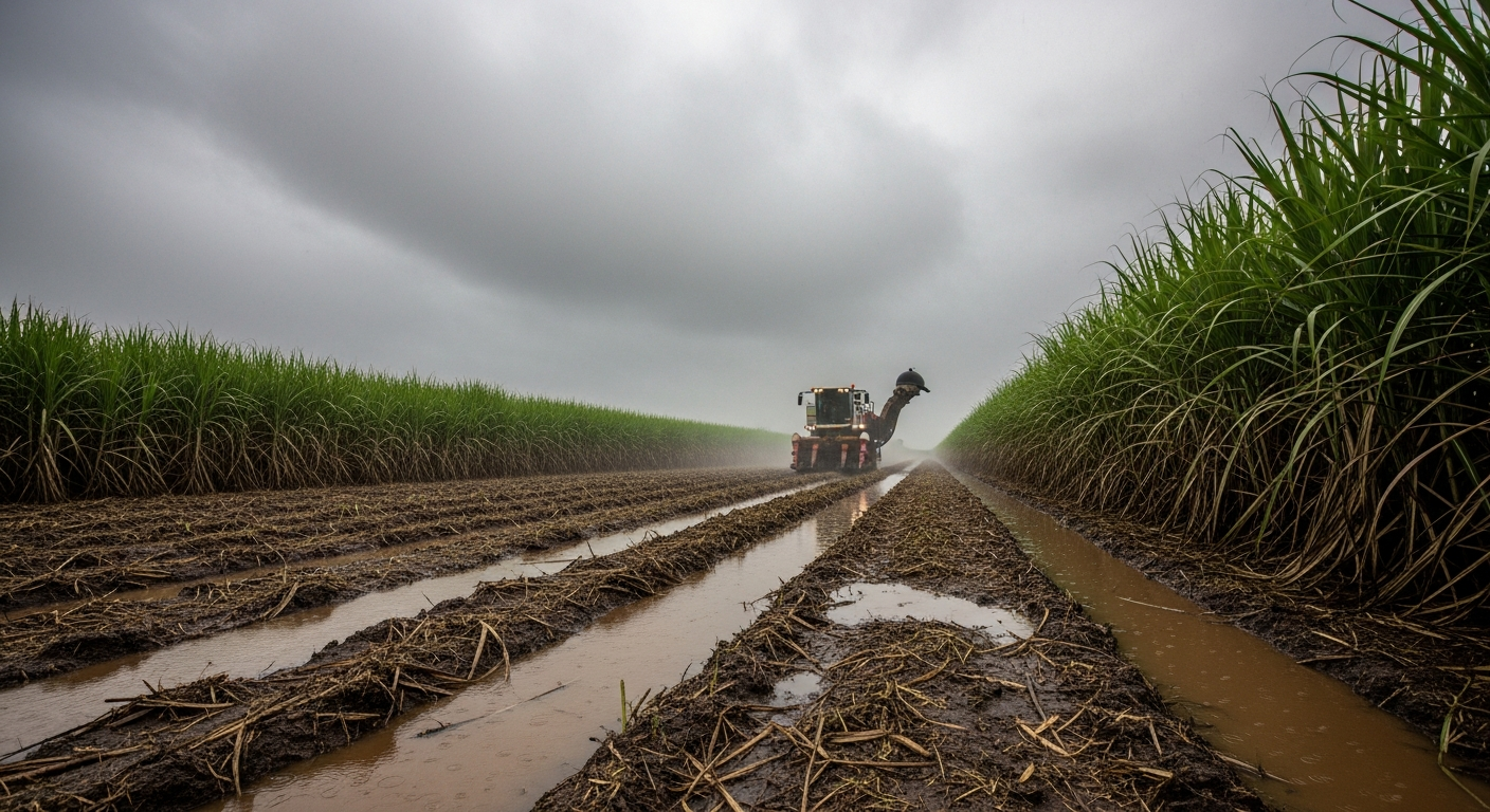 Unseasonal Rains Halt Safrinha Corn Harvest, Disrupt Sugar Crushing in Brazil South