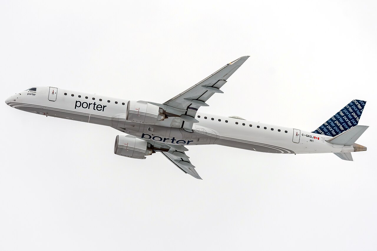 BNDES Approves Up to R$3.7 Billion Export Financing for Embraer E195-E2 Jets to North America's Porter Airlines